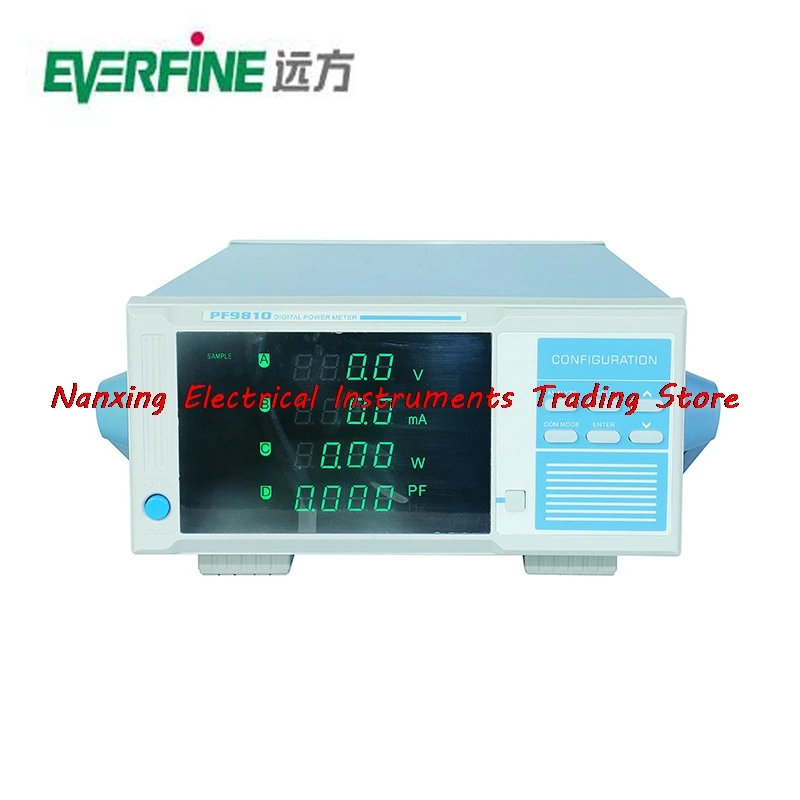 

Fast arrival EVERFINE PF9810 DIGITAL POWER METER(HARMONIC MODEL) 600V,2000mA