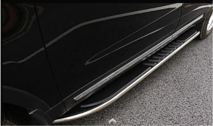 2 шт./компл. для автомобиля алюминиевый сплав и АБС бег подножка Nerf бар гвардии Ford