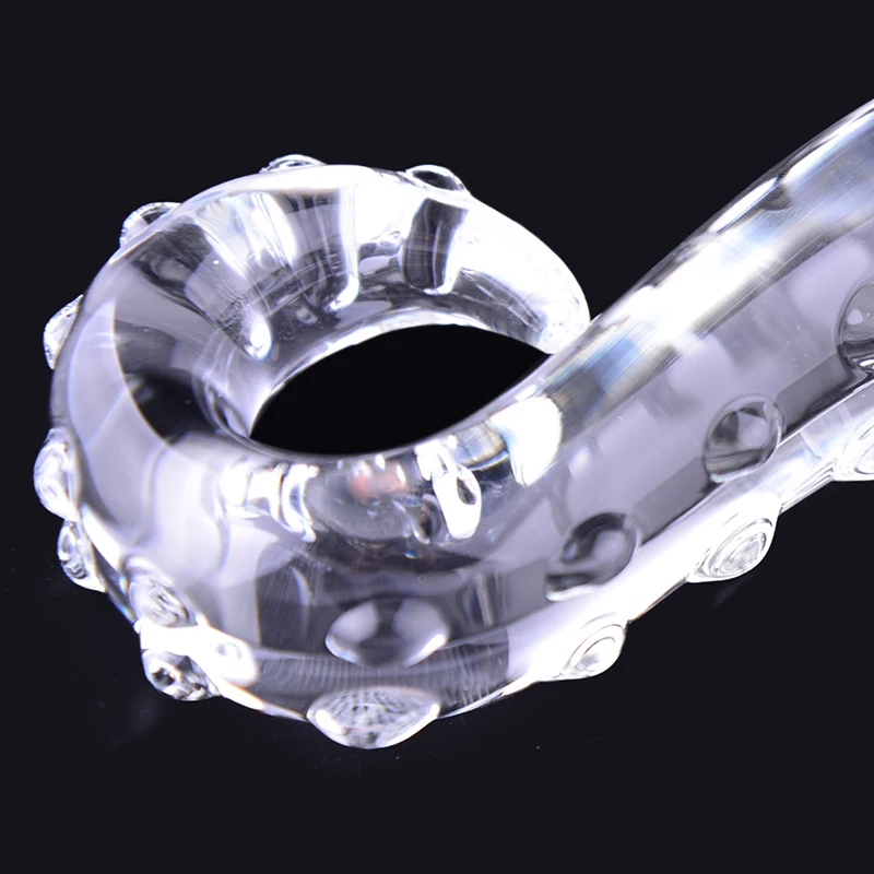 Черный волк большой пирекс стекло кристалл фаллоимитатор пенис член анальный