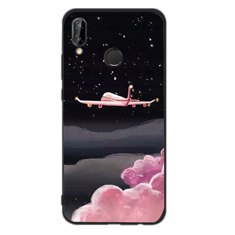 Soft TPU Silicone Case For huawei Mate 10 lite Colorful Fashion Starry Universe Fundas Phone |