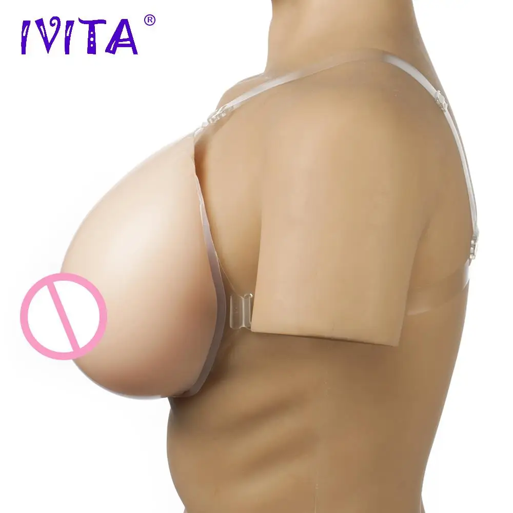 IVITA 6000 г поддельные груди силиконовые для трансвеститов Драг королева костюмы