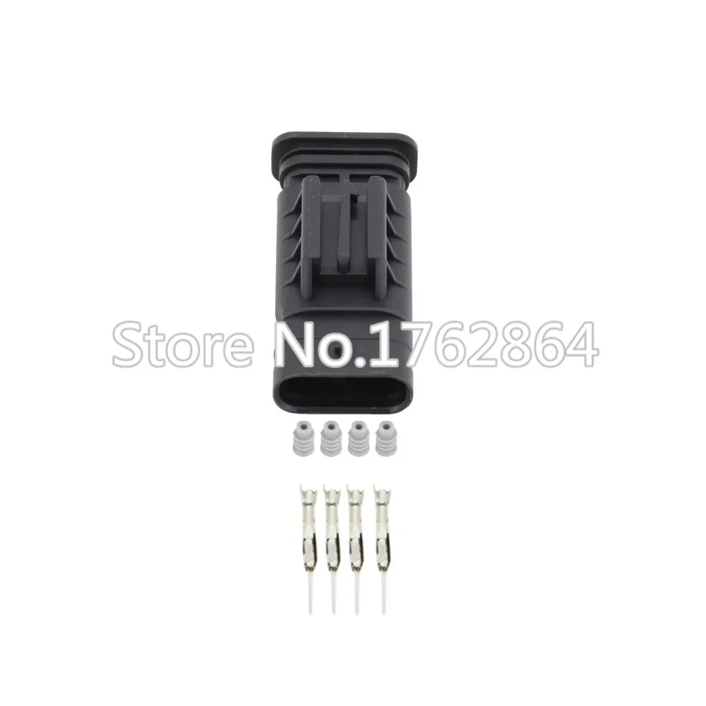 

4 pin Waterproof vehicle connector Oxygen sensor plug connector with terminal DJ7042-1.2-11 4P