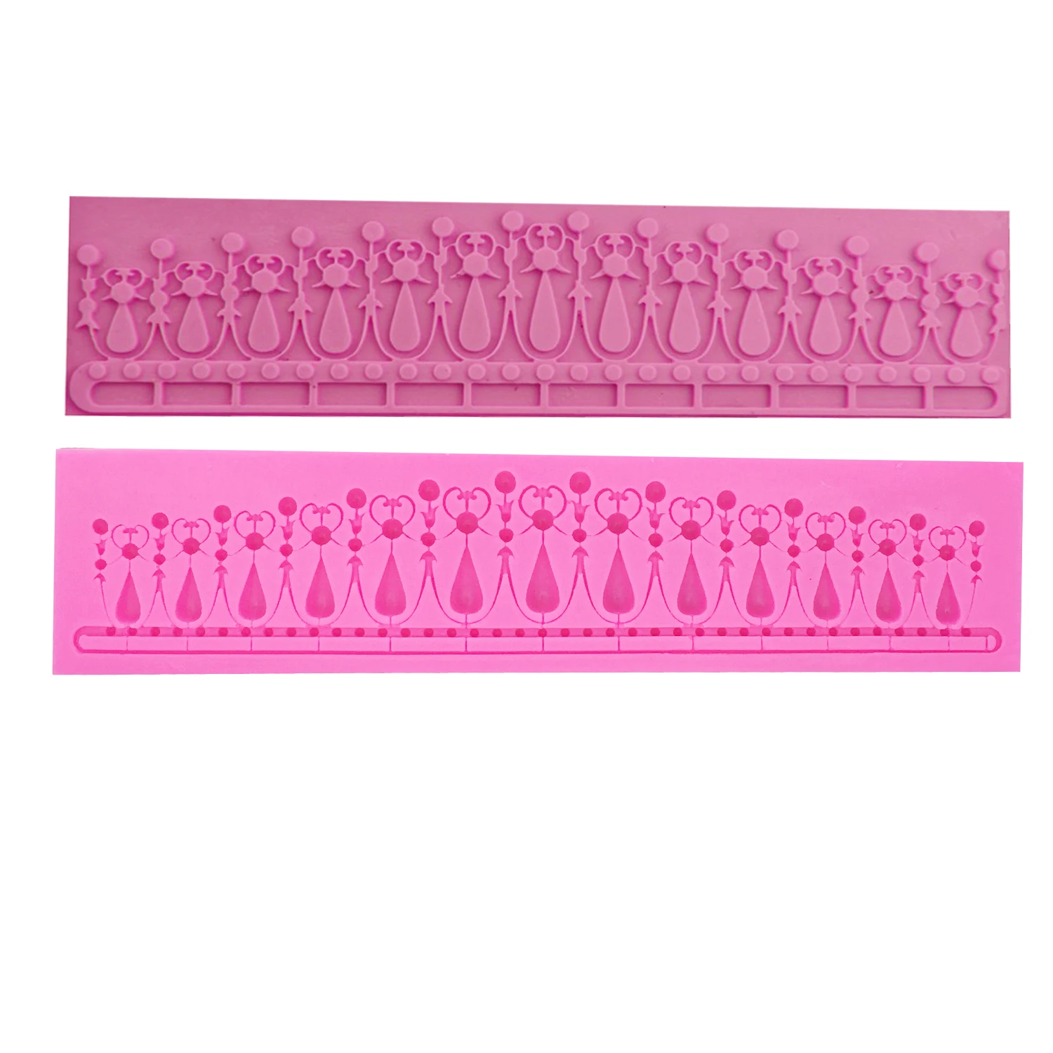 

M0317 Fence lace pattern/border silicone mold fondant mold cake decorating tools chocolate gumpaste mold