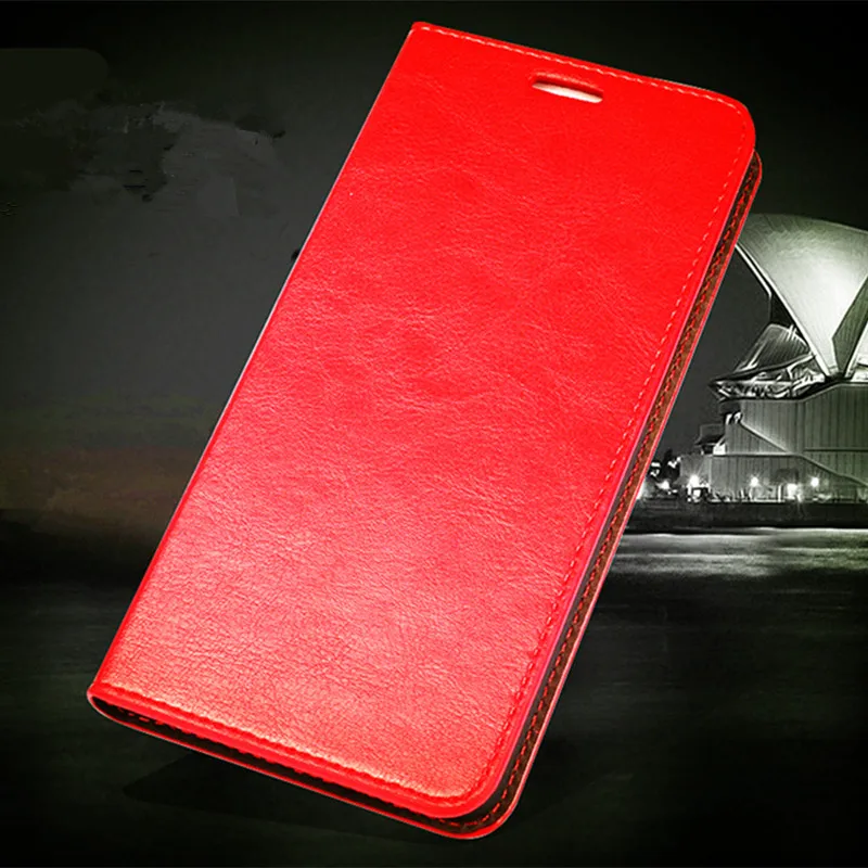 Красный PDGB чехол-кошелек из натуральной кожи для samsung Galaxy S10 Lite S9 Plus Note 9 A750 A7 A8 A9 Ретро флип-чехол мягкий чехол - Цвет: Красный