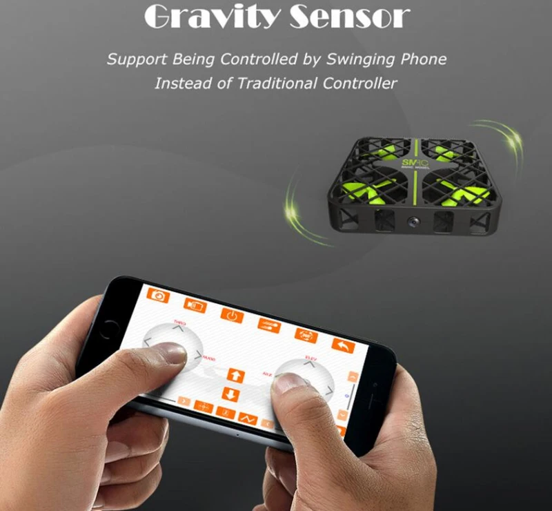 Мини Радиоуправляемый Дрон M8 Micro дистанционного управления шпионский