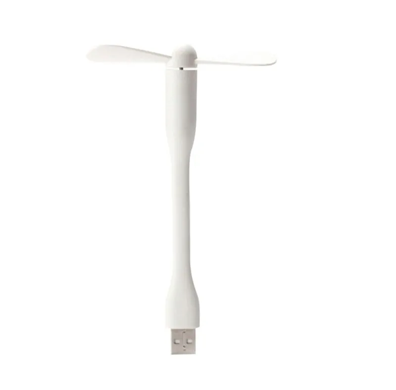 Мини милый портативный гибкий USB вентилятор, летний кулер, гибкие съемные usb-гаджеты, низкая мощность для банка мощности, ПК, ноутбука OTG, лучший подарок