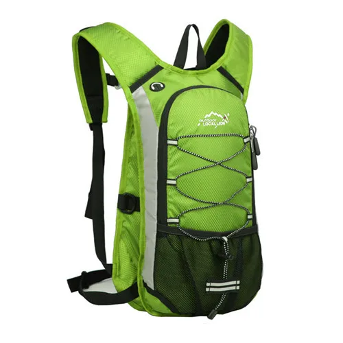 Green Only bag Местный лев 12л Горный рюкзак, велосипедная сумка, сумка для путешествий, бега, спорта, велоспорта, рюкзак, сумка для воды, дорожная MTB велосипедная сумка - Цвет: Green Only bag