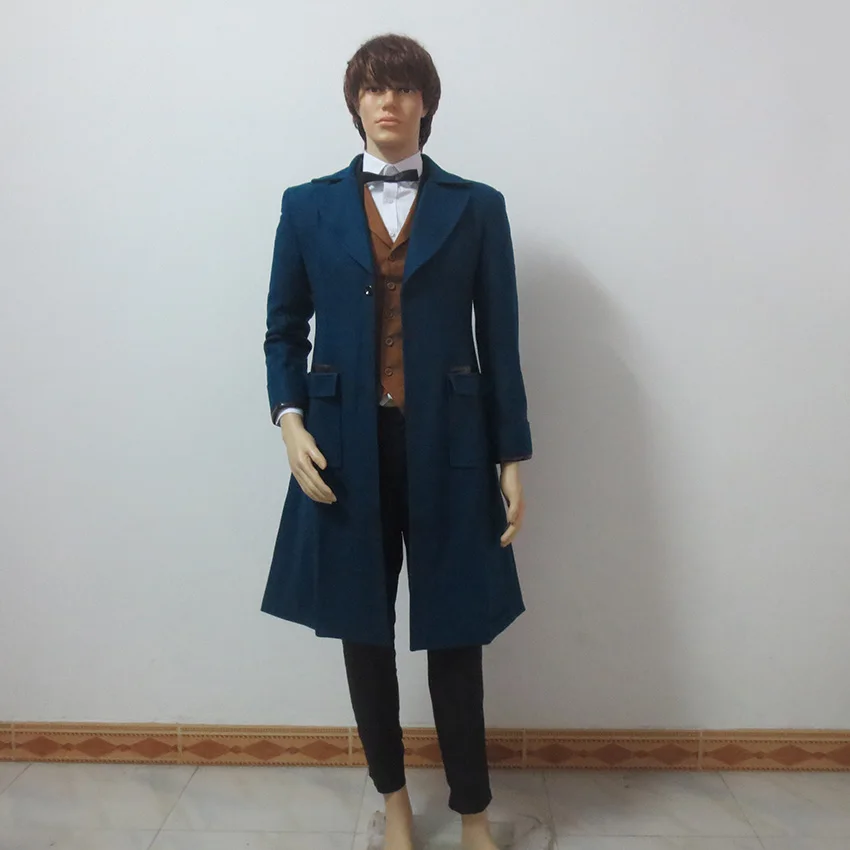 Fantastic Beasts and Where to Find Them Newt Scamander Cosplay Costume Halloween Outfit Full Set Custom Made | Тематическая одежда