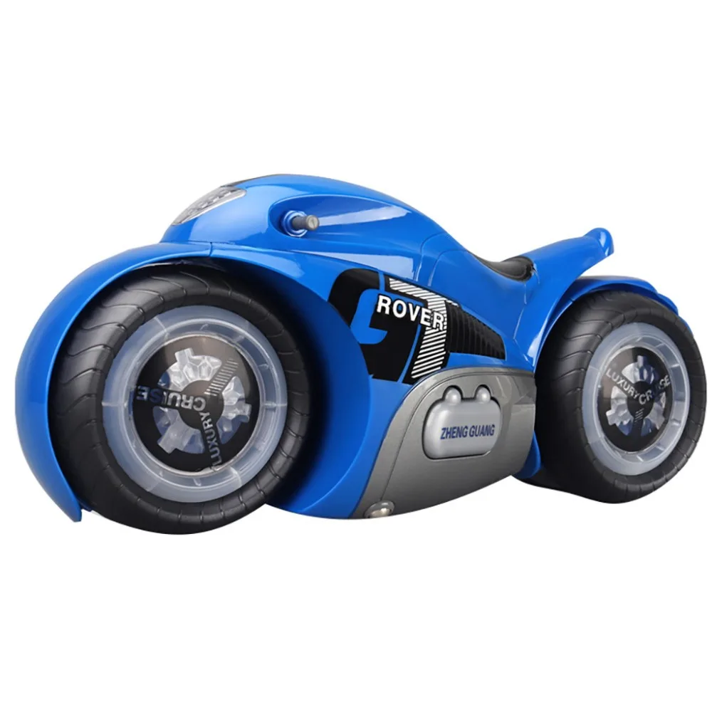 2,4 г мини трюк мотоцикл RC с музыкальным светом Высокоскоростной RC игрушки, модели мотоциклов дистанционное управление Дрифт мотор детская игрушка для подарка