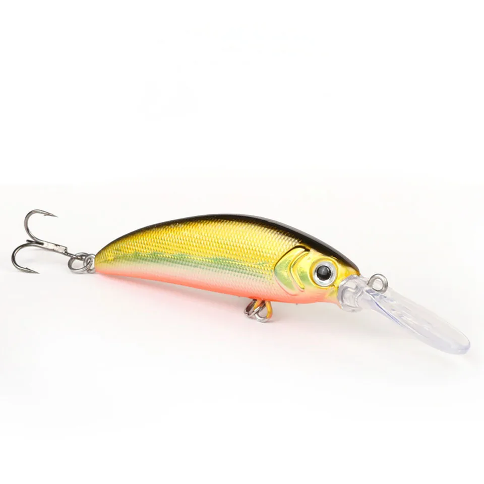 WALK FISH Новинка 1 шт. профессиональные жесткие рыболовные приманки в форме гольяна 8