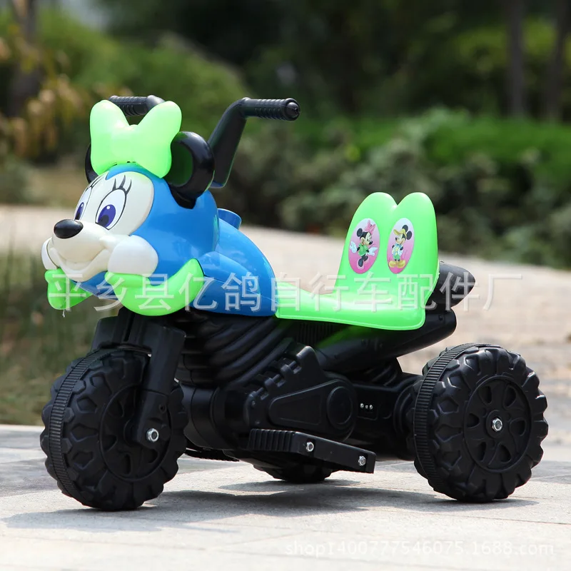 Новый электрический мотоцикл Mickey для детей | Игрушки и хобби - Фото №1