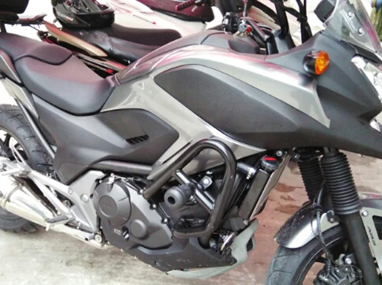 Для Honda NC700S NC700X NC750S NC750X защита двигателя передняя защита черная Крушение Бар бампер крышка