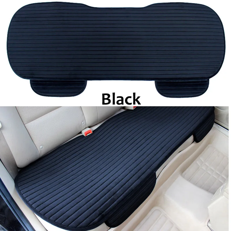 

Car Rear Seat Cushion Cover Winter Back Row Seat Protector Mat Universal Size Seat Mat Protector Car Styling Car Seat Cushions