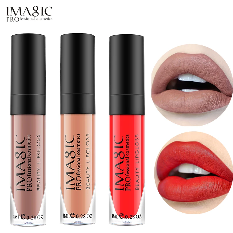 IMAGIC матовая помада тинт для макияжа блеск губ косметика долговечный LipsStick Макияж