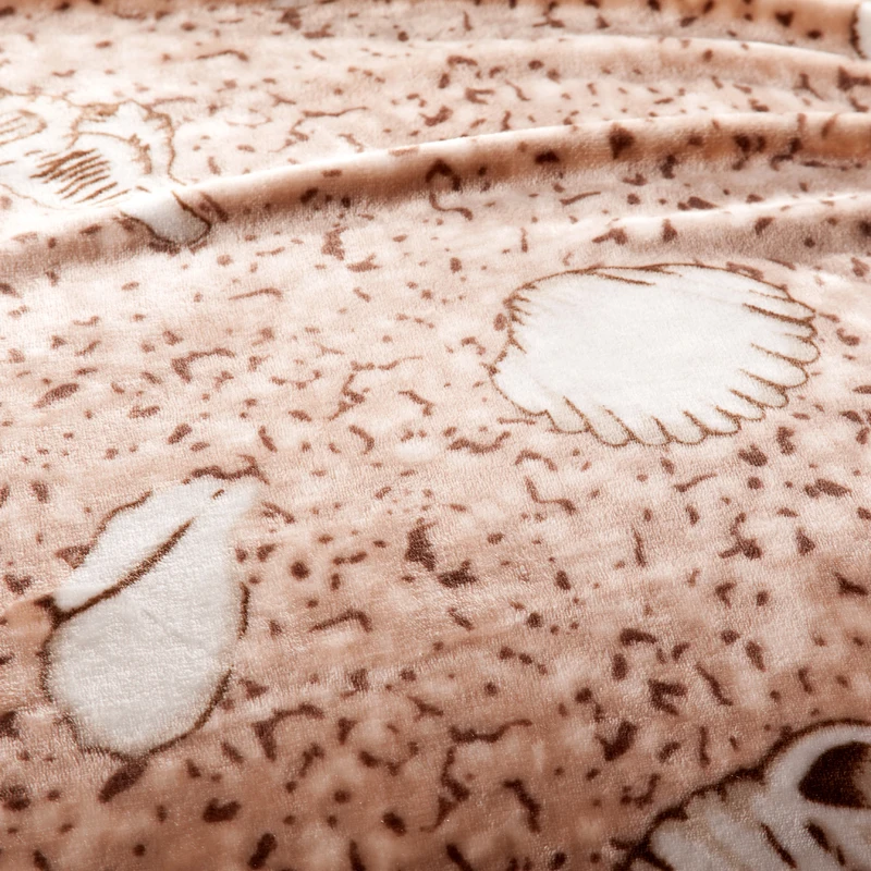 Европейская мода Camel Shell Pattern Горячая распродажа высокое качество одеяло для
