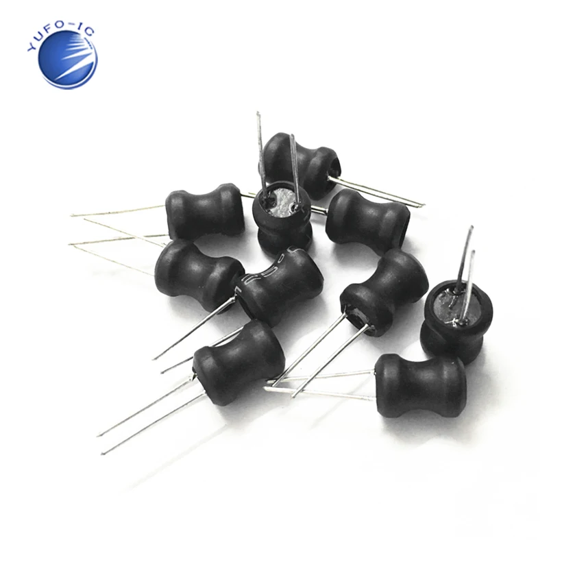 1000uH 1mH Мощность индуктор 9*12 штекер индукции 0912 102 (10 шт.)|power inductor|power inductor 1mh1mh |