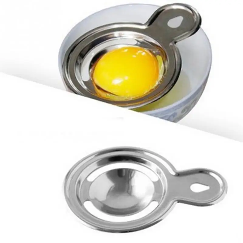 Нержавеющая Сталь Яичный Белок Желток Фильтр Сепаратор Кулинария Инструмент