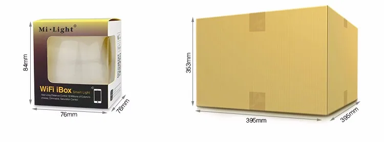 Дистанционный FUT090 2,4 ГГц; WiFi iBox1; Miboxer LS1, 4 в 1 Умный светодиодный контроллер для одного цвета, CCT, RGB RGBW полосы, DC12V 24V 15A