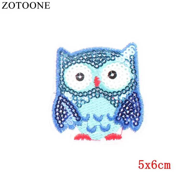 ZOTOONE гладить на черепа Совы сердца подушечки для глаз против &quotсделай сам&quot