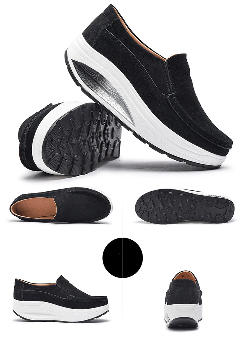 VTOTA/обувь на высоком каблуке женские замшевые туфли на платформе г. zapatos mujer весна-осень, женская обувь без шнуровки, H98