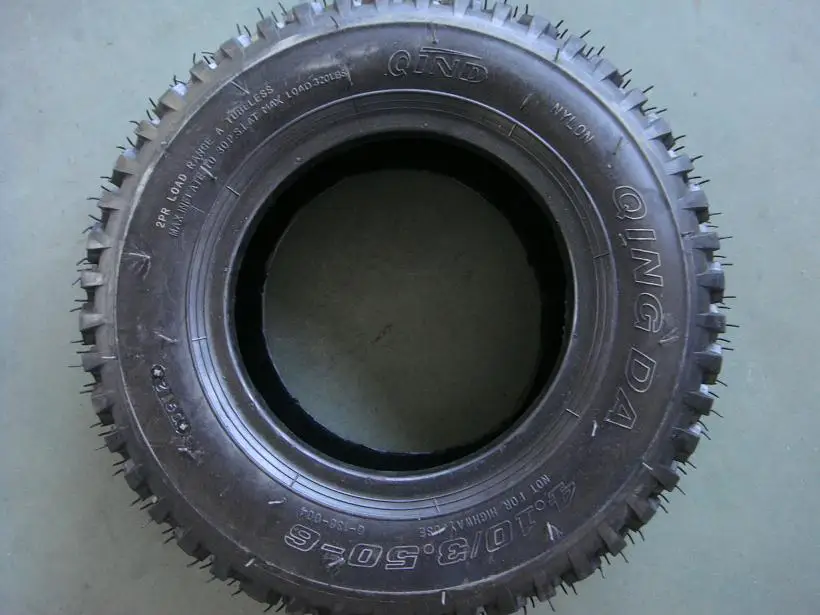Шины 4,10/3,50-6, шпильки, 4 слоя, бескамерные, газон сад шины INS