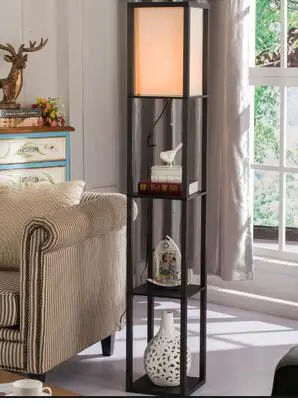 Лампа для полки в гостиной. Чайная Настольная лампа с вертикальной