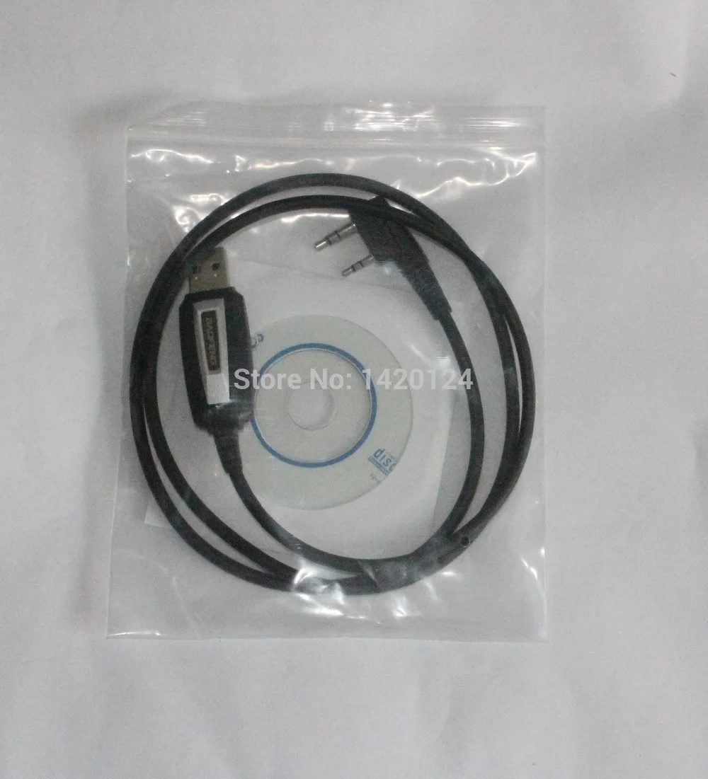 BAOFENG USB кабель для программирования для BAOFENG UV-5R UV-3R+ 888 S двухстороннее радио с драйвером CD
