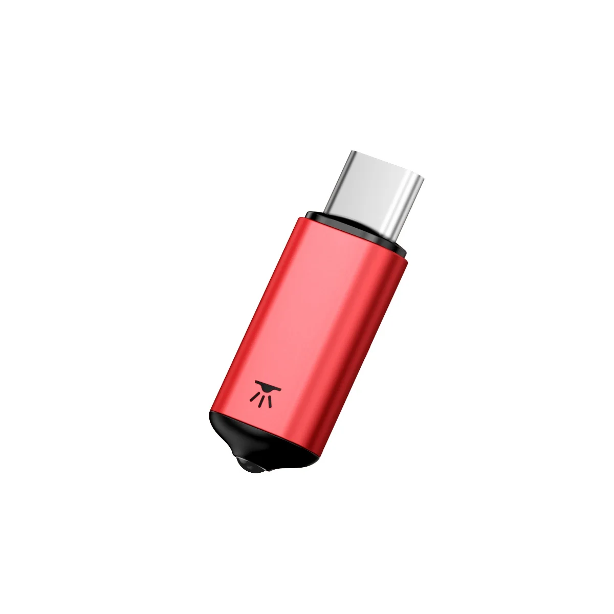 Baseus мини универсальный пульт дистанционного управления для samsung LG Air mouse usb type C Smart IR control ler адаптер для Android tv Aircondition - Цвет: Red