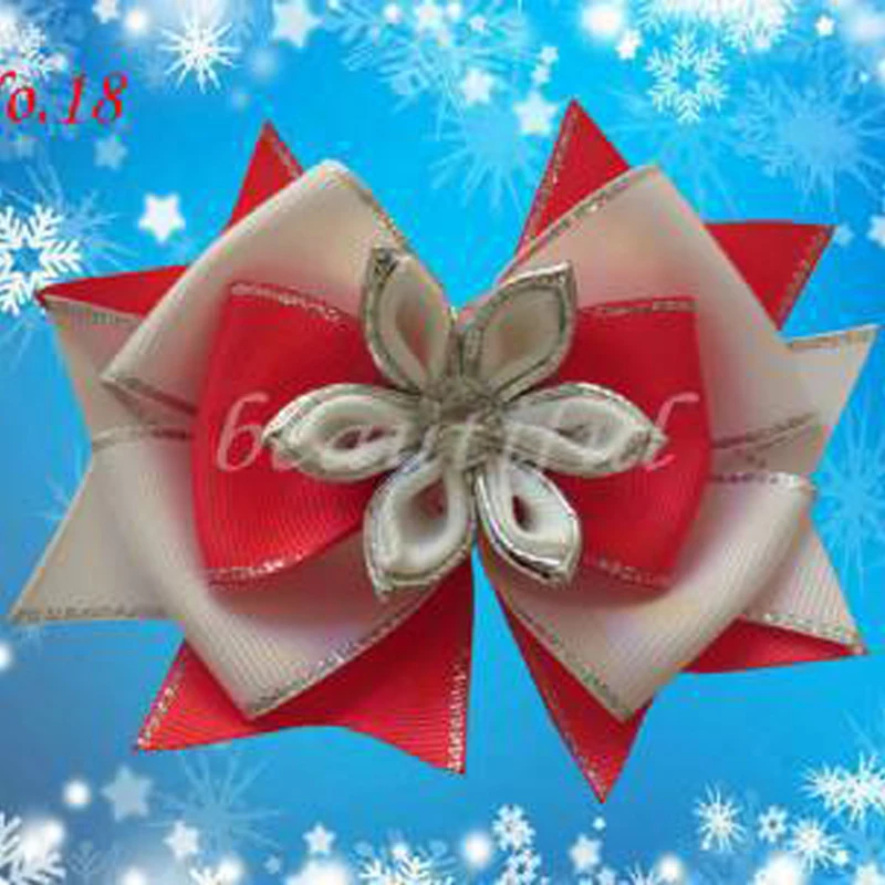 14 BLESSING Good Girl Boutique 4 5 &quotA-Снежинка заколка для волос с бантом 130 No. | Аксессуары