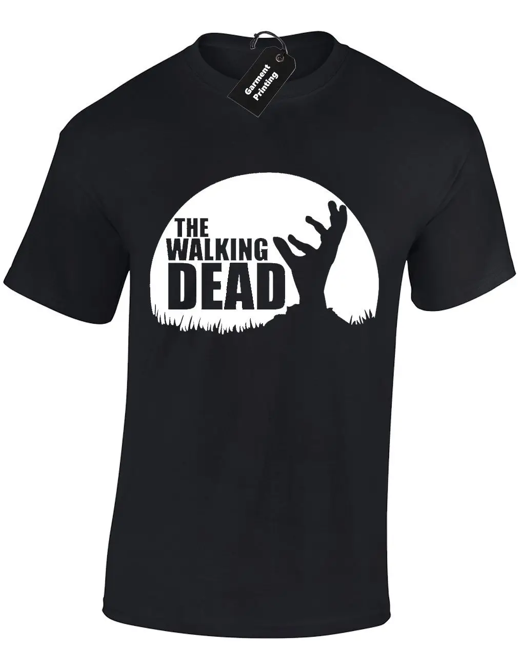 Ходячая мертвая рука Мужская футболка TWD APOCALYPSE NEGAN WALKER комикс ТВ подарок крутая