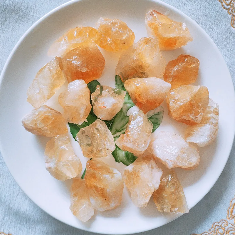 50 г 2 4 см является допустимой цитрина Бразилия желтыми кристаллами Рейки