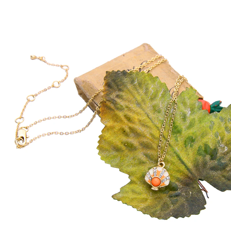 Недорогое очаровательное стильное ювелирное изделие простое ожерелье в форме