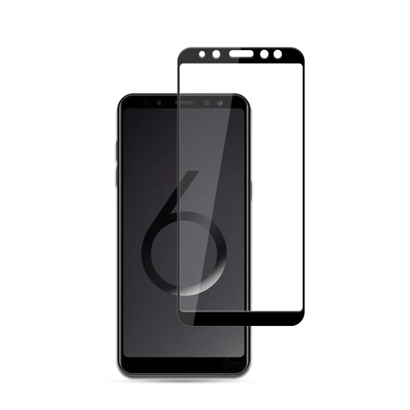 MOCOLO for Samsung Galaxy A6 2018 Screen Protector Silk Print Full Glue Tempered Glass Size PLUS | Мобильные телефоны и