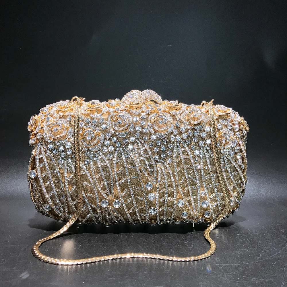 BL118 Роскошные вечерние сумки со стразами красочные клатчи Женский кошелек для