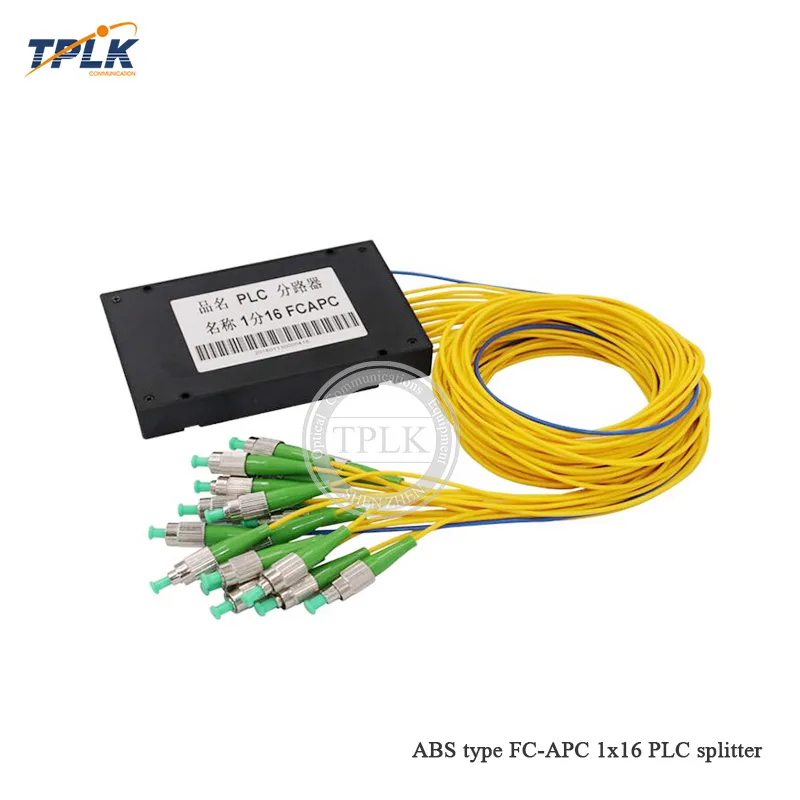Горячая Распродажа ABS Box FC APC 1X16 PLC волоконно-оптический сплиттер 1x16 1 м 2 0 ММ