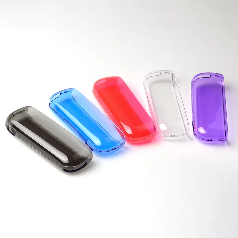 Цветной прозрачный чехол для IQOS 3 0 E Cigarette защитный Жесткий Чехол|Сумки CD/DVD-плеера|