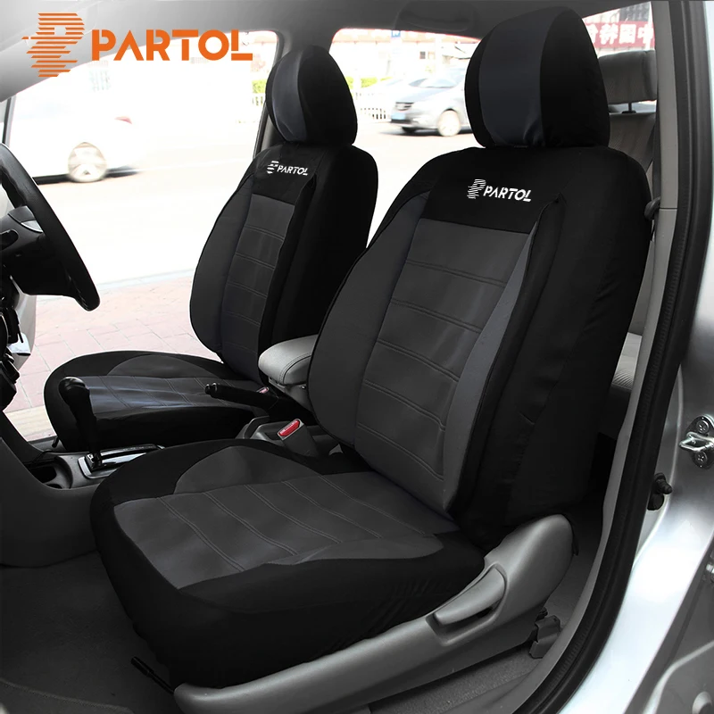 Partol универсальные чехлы для автомобильных сидений набор подходит большинства