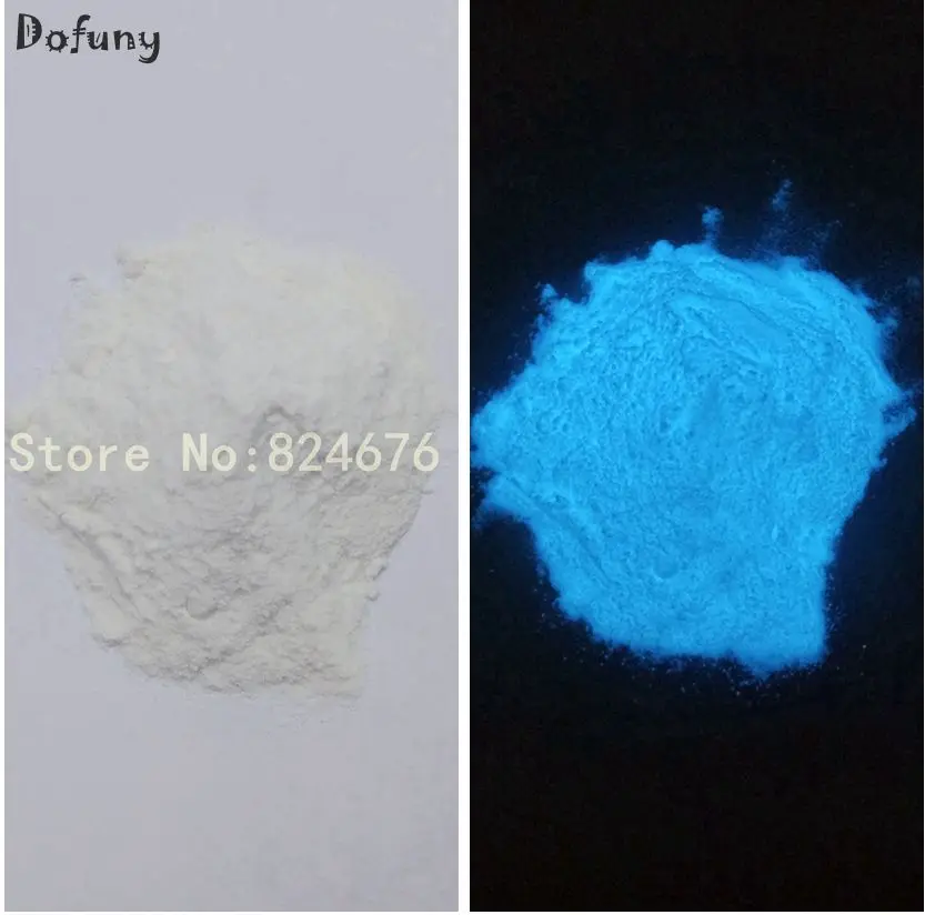 14 Dark blue 50 г/пакет светящиеся ногтей Блеск люминофорный порошок пигмент флуоресцентный эффект светятся в темноте ногтей блеск украшения светящийся порошок - Цвет: 14 Dark blue