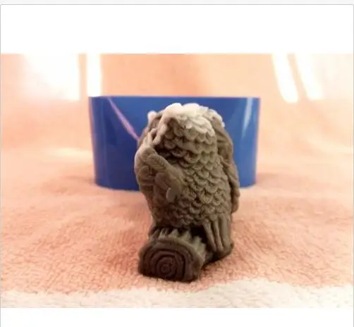 Три искусства для мыла и свечей форма в виде животного формы рукоделия