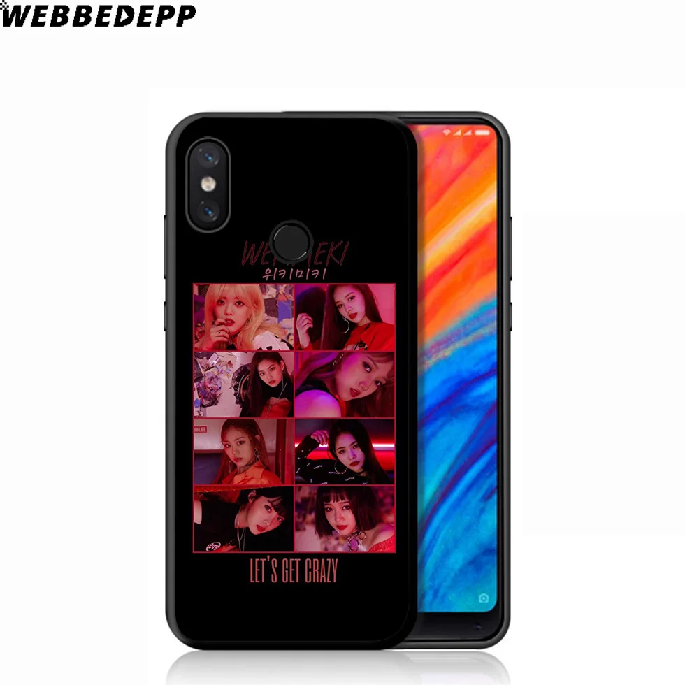 WEBBEDEPP Weki Meki Band K Pop мягкий чехол для Xiaomi Mi 9T 9 8 SE 6 A1 A2 A3 Lite MiA1 MiA2 MiA3 F1 MAX 3 Mi8 CC9E CC9 |