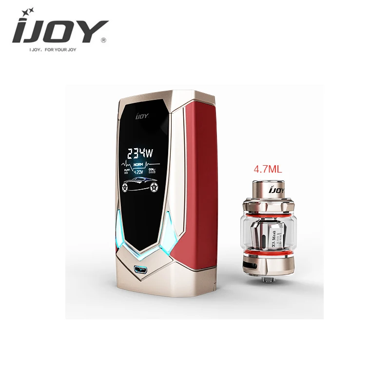 Sigaretta Elettronica оригинальный Ijoy Мститель комплект управления видео TC 230 Вт PD270 мод Vape