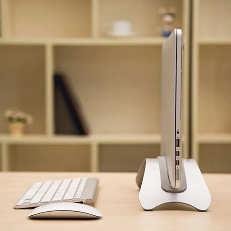 Серебристая подставка для ноутбука из алюминиевого сплава Macbook Air 11 13 Pro Retina 12 15
