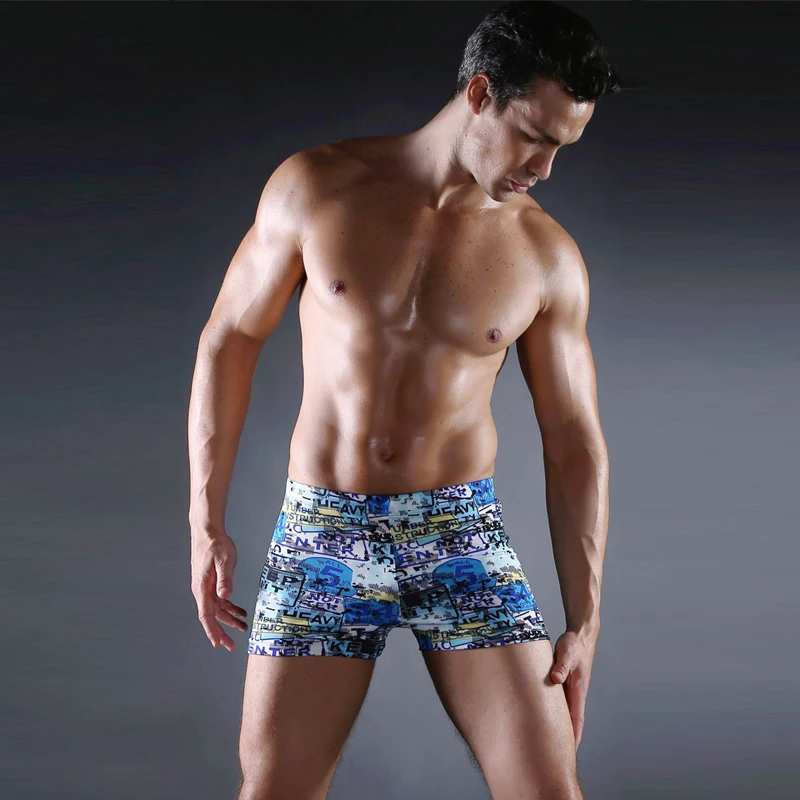 Самый популярный мужской купальный костюм на шнурке Мужская одежда для плавания