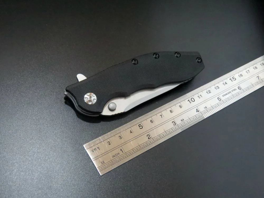 Горячая продажа 0562 металлическое складное лезвие нож стальное G10 Ручка