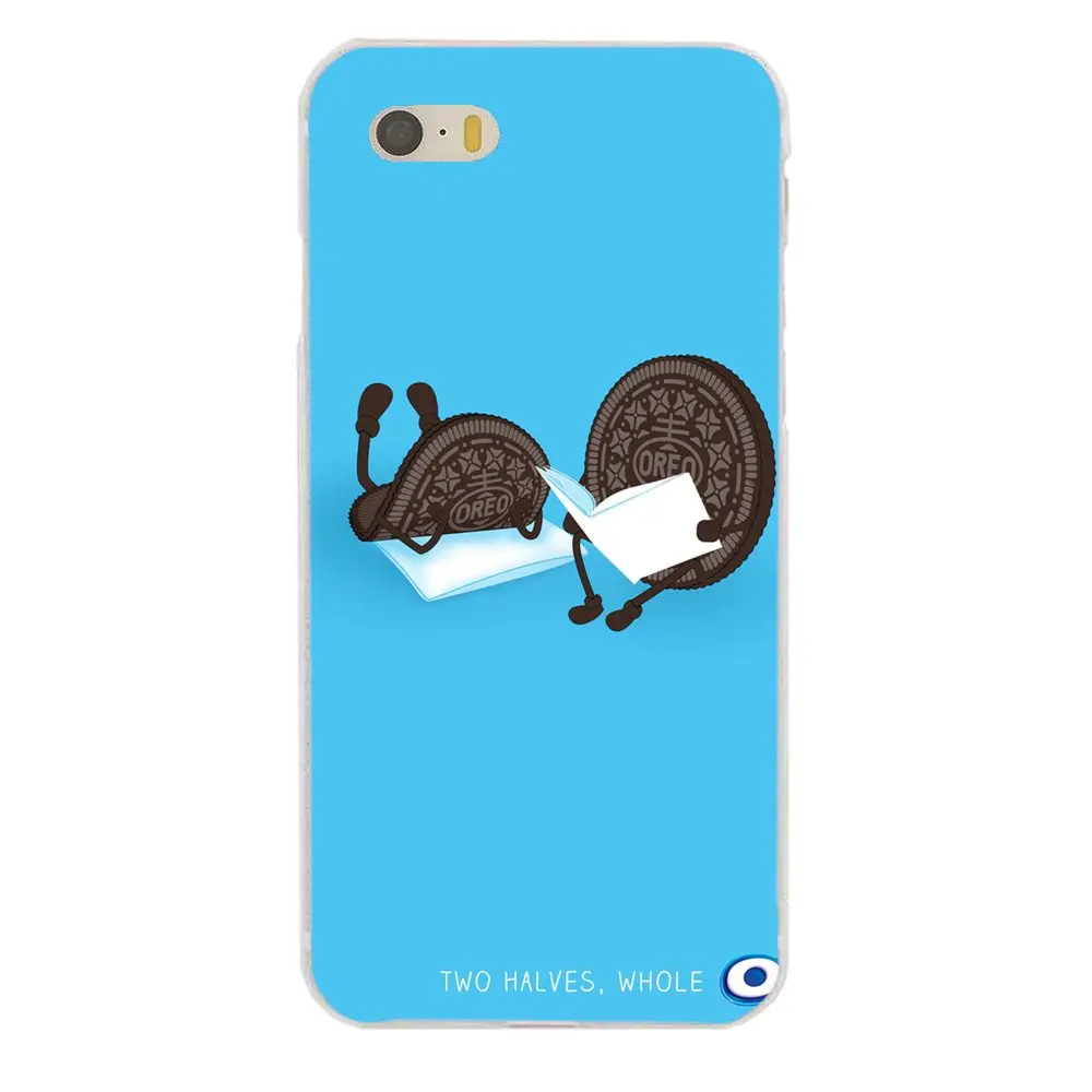 Мягкий чехол для телефона Oreo Cookie Milkshake New Samsung Galaxy Note 2 3 4 5 8 9 S3 S4 S5 S6 S7 S8 S9 mini Edge Plus |