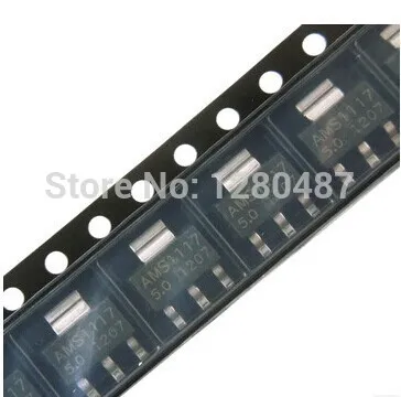 

100 шт. Φ AMS1117 1117 5,0 V 1A Φ SOT-223 Новинка