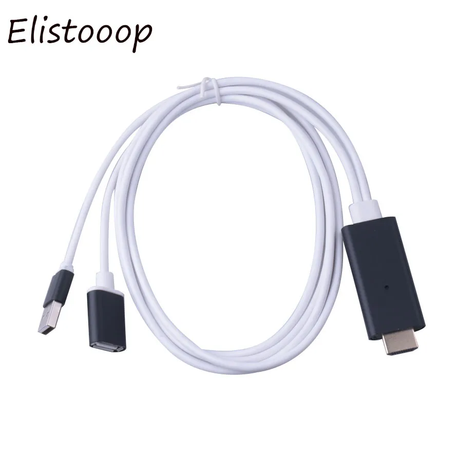 Elistooop HD зеркальный Кабель адаптер Mira для HDTV или проектора Airpaly DLAN как ТВ стик