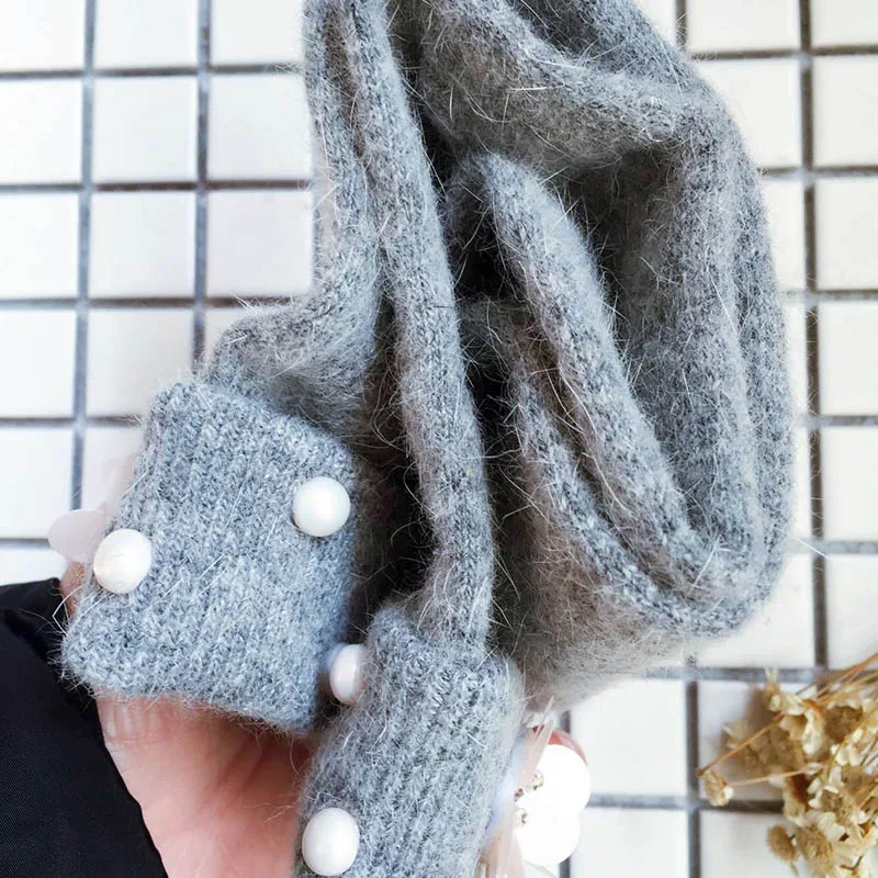 

[EIOISAPRA]Flowers Shiny Sequins Pearl Sweet Wool Socks Princess Heap Heap Art Socks Women Japan Harajuku Warm Calcetines Mujer