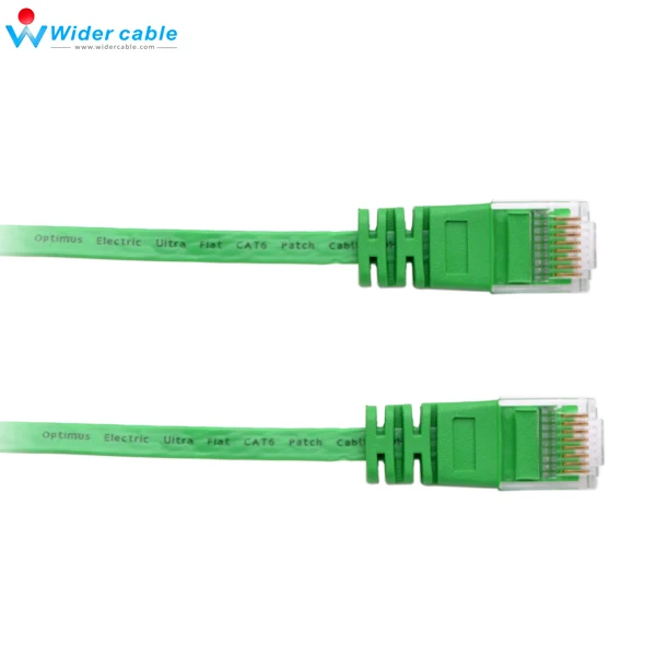 Лучшая цена 1 м сетевой кабель Ethernet Cat6 RJ45 тонкий высокоскоростной плоский UTP витая