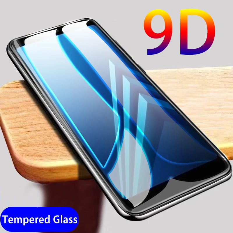 9D Полный Клей закаленное стекло для samsung Galaxy A6 Plus A8 2018 A 6 8 A6plus A8plus A82018 Защитная